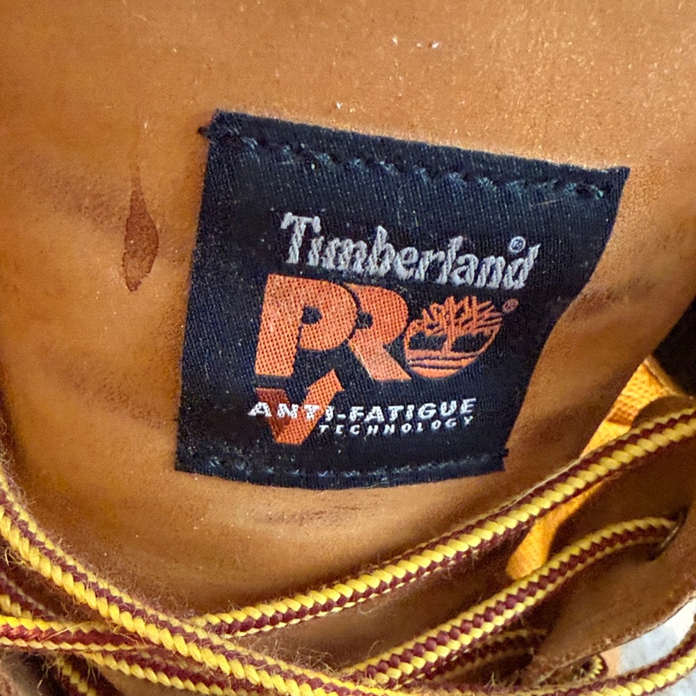 Men's Timberland Pro Soft ToeTan Work Boots - Picture 7 of 14